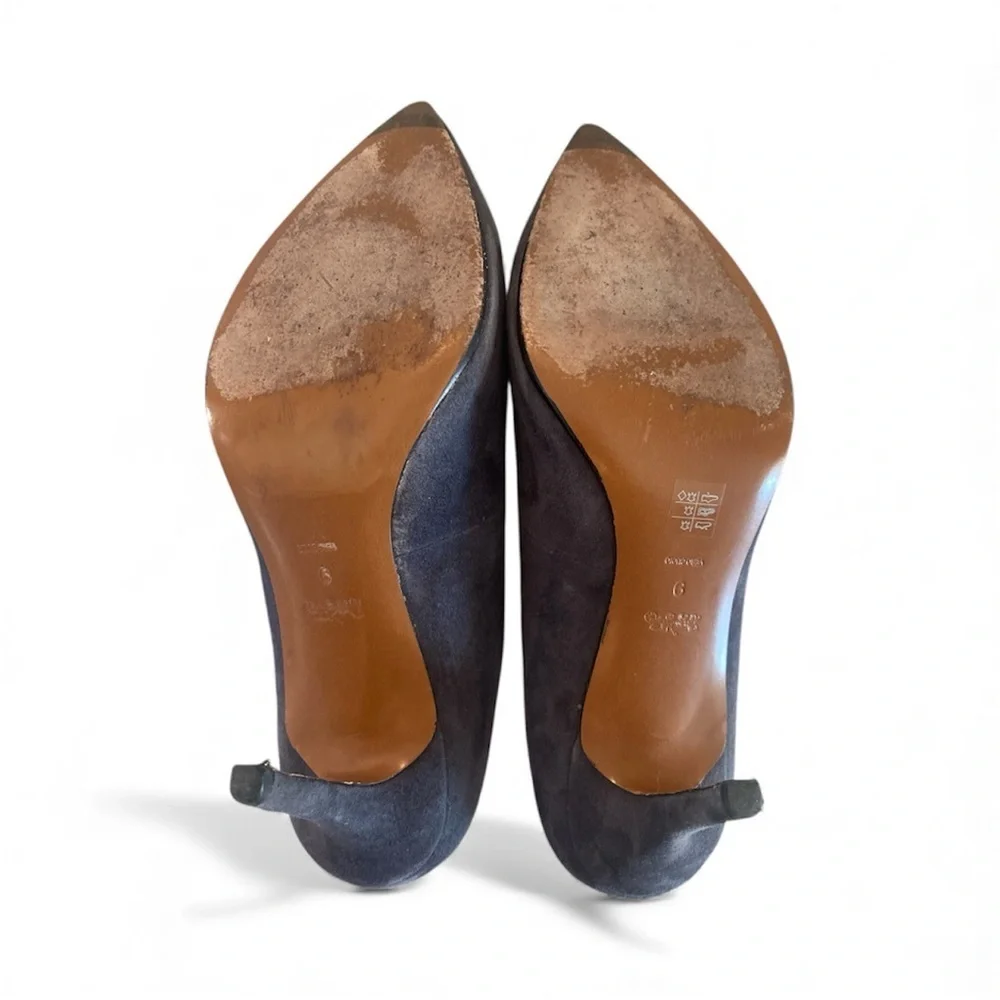 COACH • Gray Suede Pumps • Classic” SZ 9
